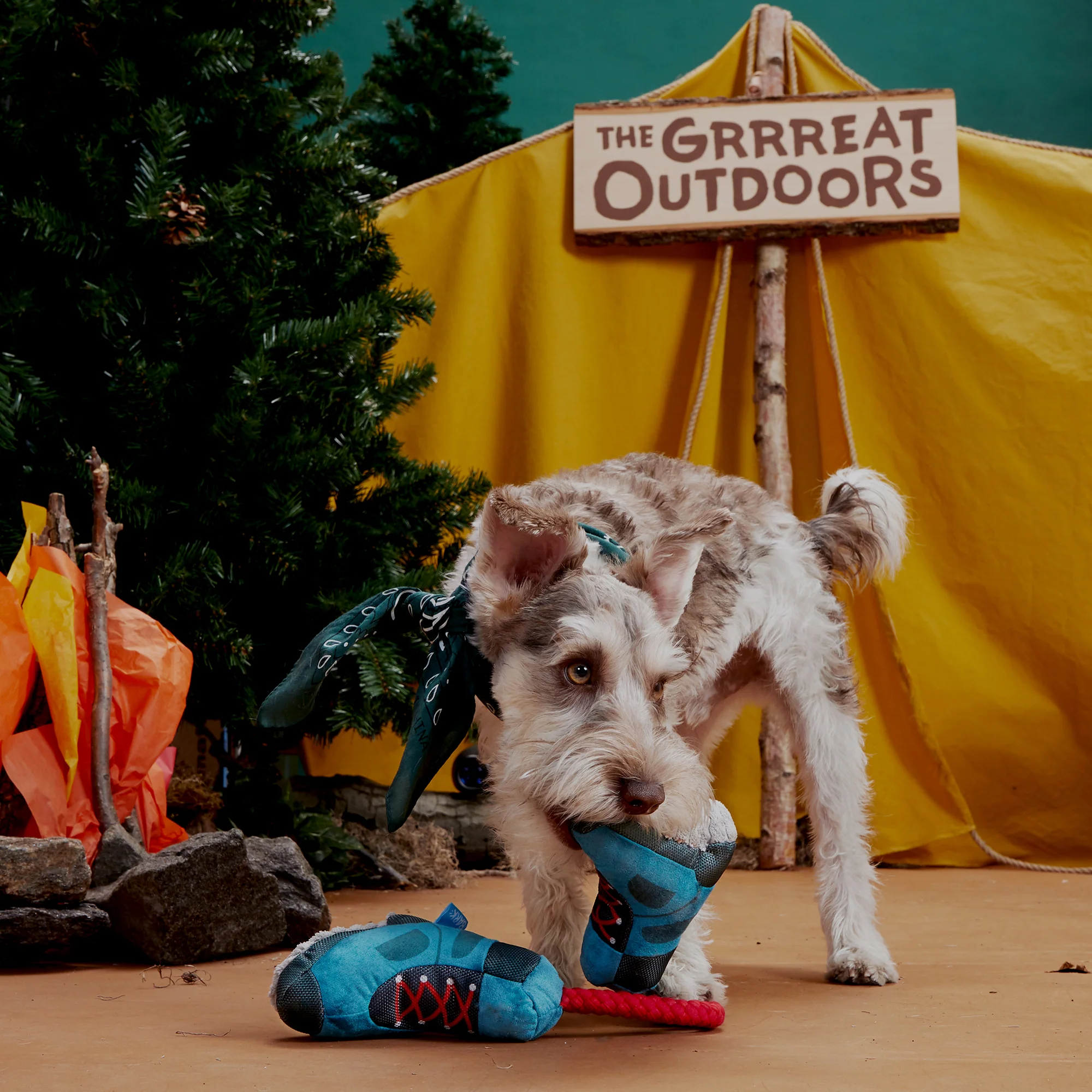 Appalachian Tail Boots Plush Tug Dog Toy - Image 3