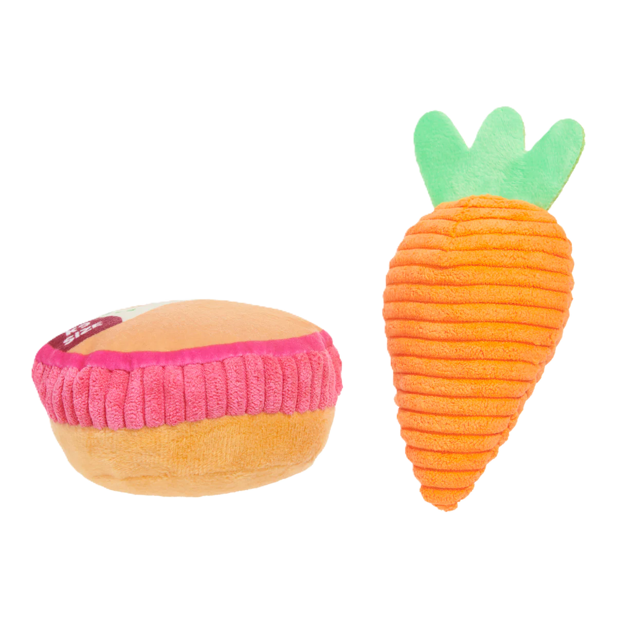 Carrot & Hummutts Plush Multi-Part Dog Toy - Image 5