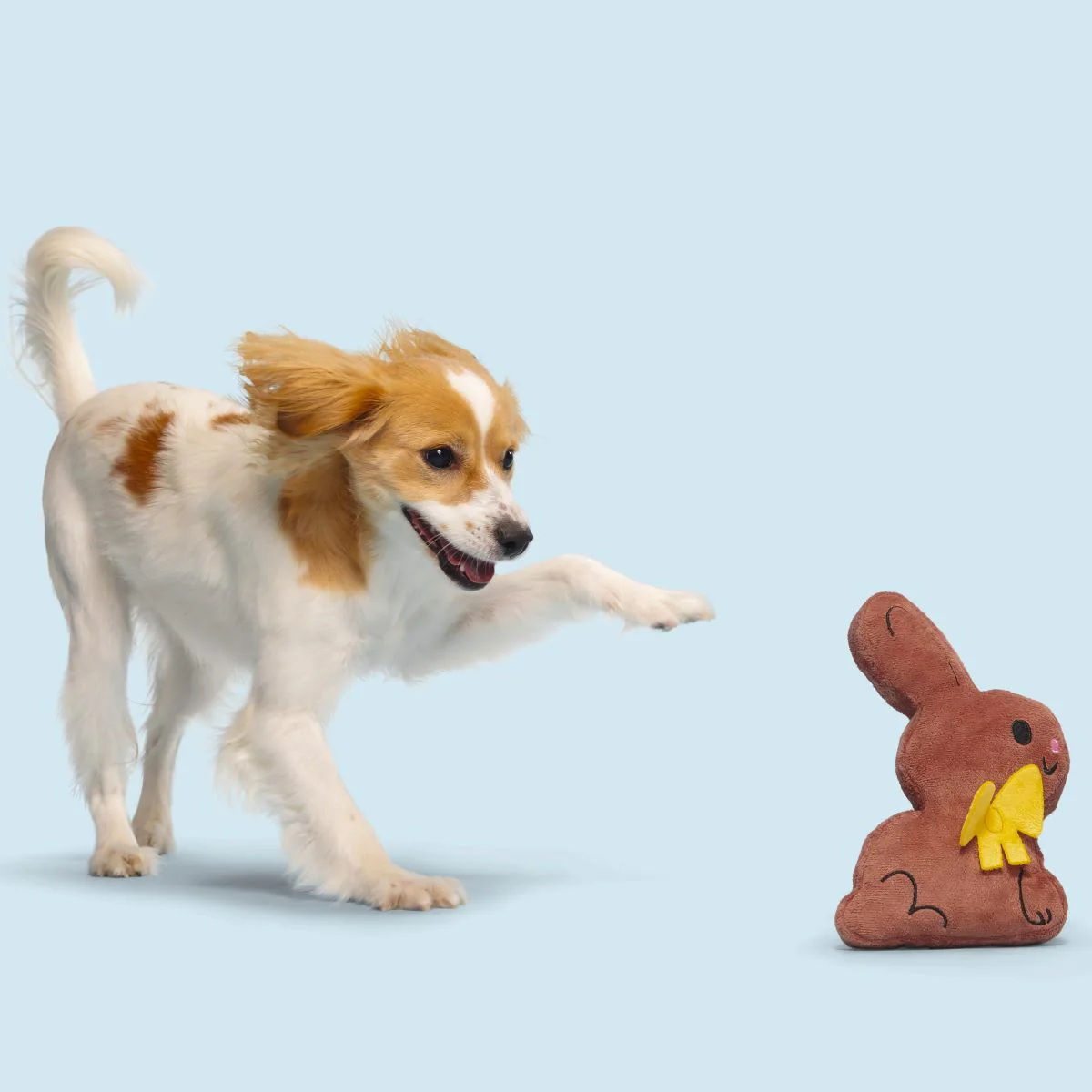 Chocolick Chunky Bunky Plush Tug Dog Toy - Image 3