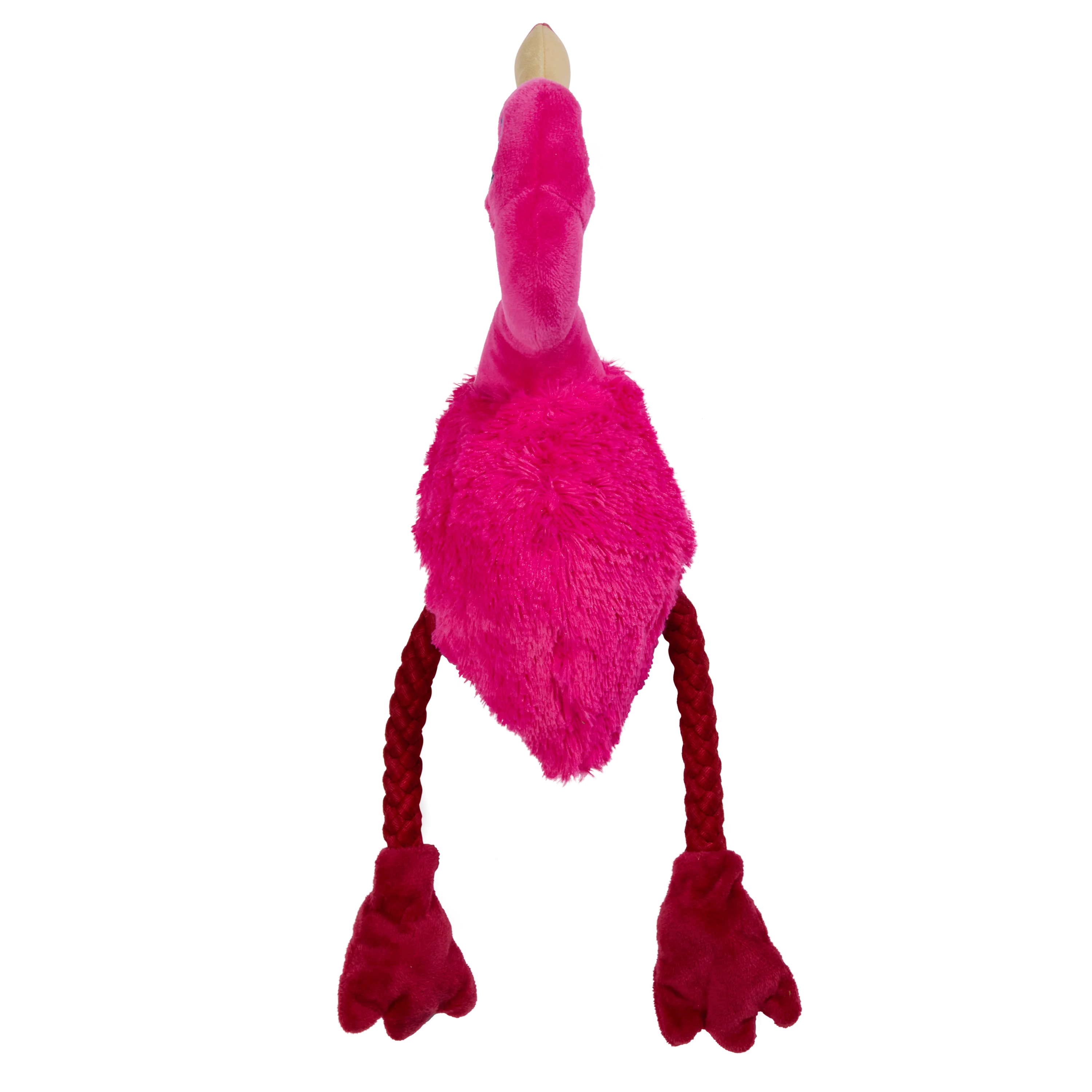 Fahari Flamingo Plush Tug Dog Toy - Image 5
