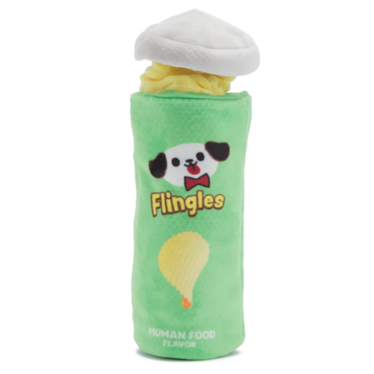 Flingles Can Plush Tug Dog Toy - Image 3