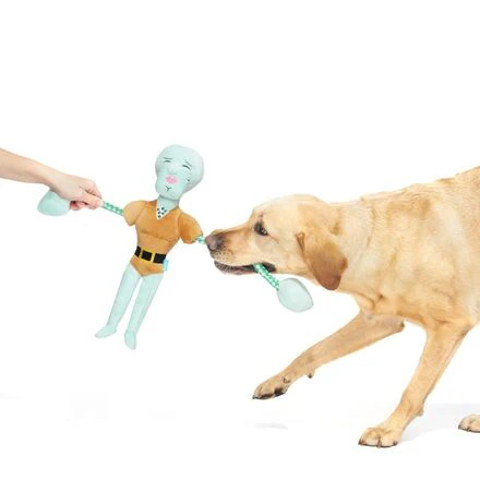 Handsome Squidward Plush Extra-Large Dog Toy - Image 4