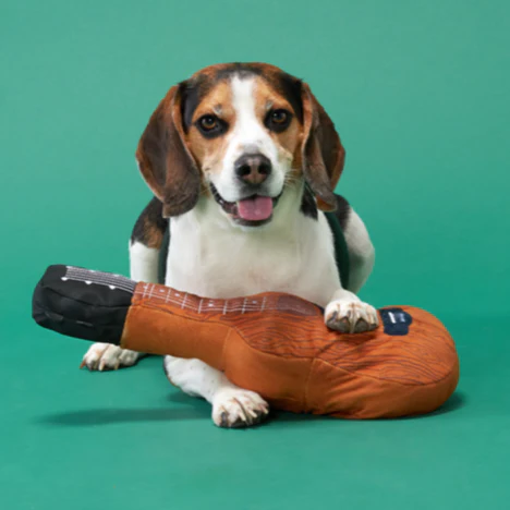Kumbarkya Guitar Plush Extra-Large Dog Toy - Image 3