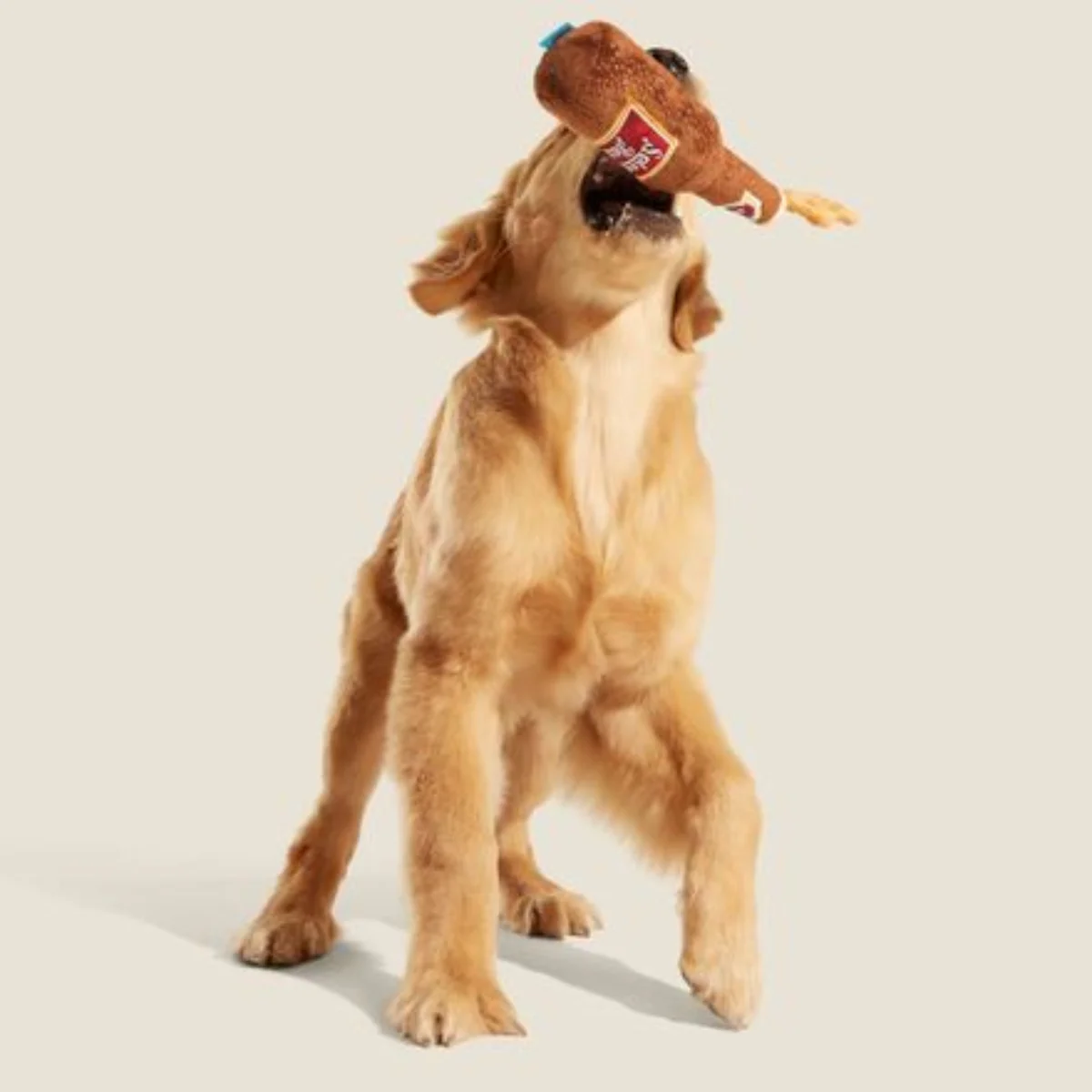 Old Fashioned Sploot Beer Plush Dog Toy - Image 3