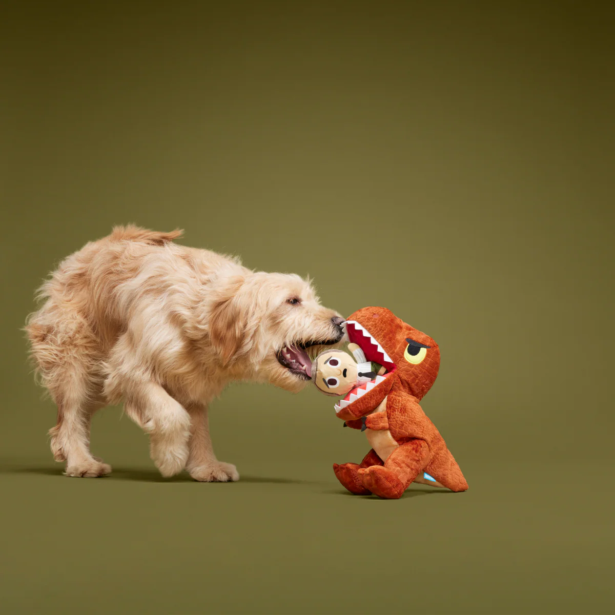 T. Rex Plush Multi-Part + Extra-Large Dog Toy - Image 5