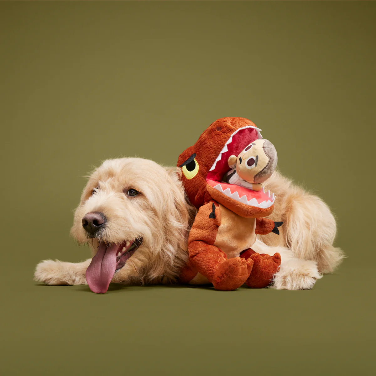 T. Rex Plush Multi-Part + Extra-Large Dog Toy - Image 6