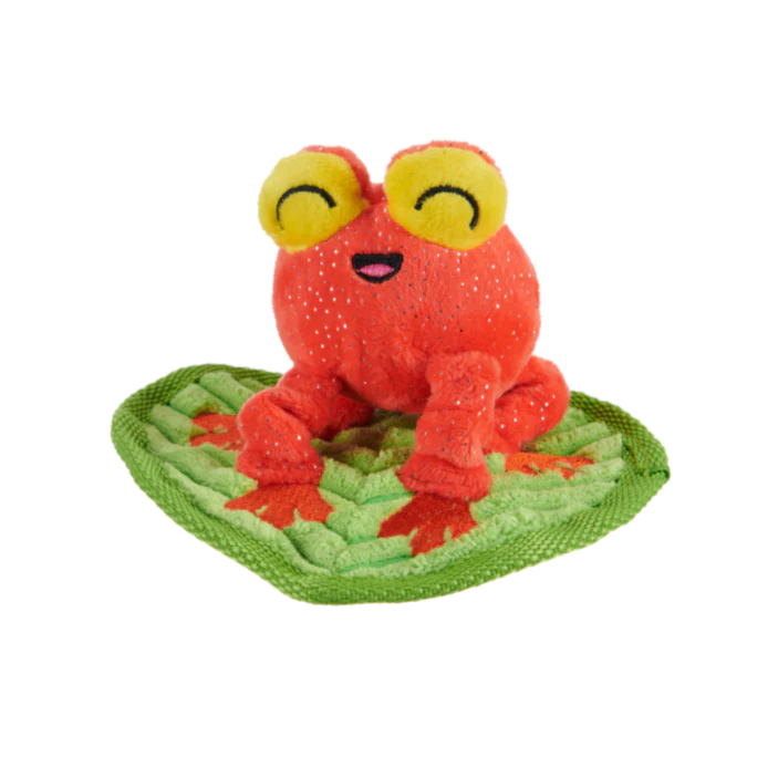 Tiana Tomato Frog Plush Tug Dog Toy - Image 3